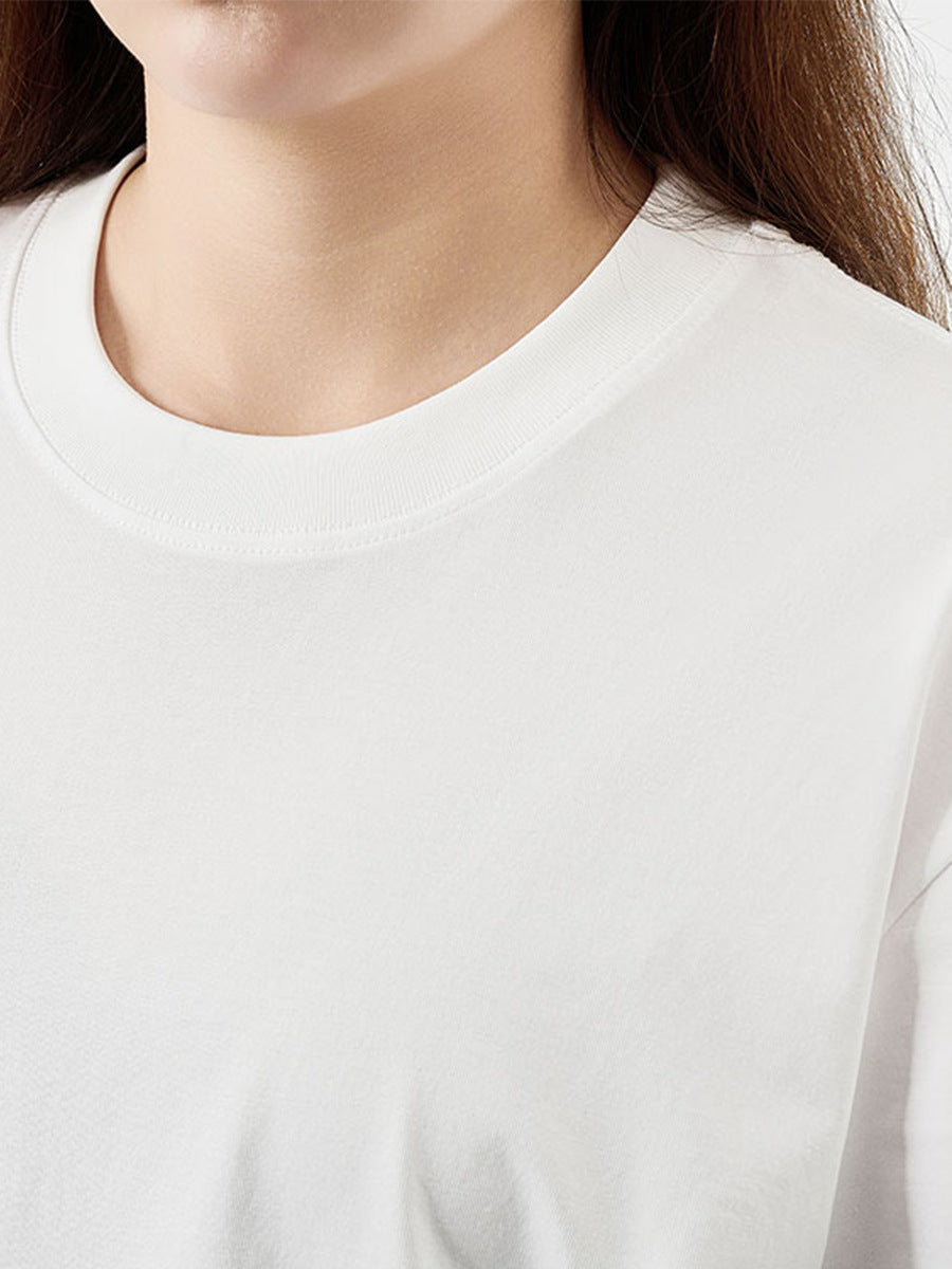 Summer cotton short-sleeved casual T-shirt