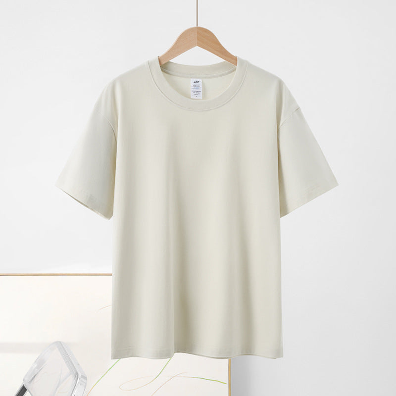 Summer cotton short-sleeved casual T-shirt