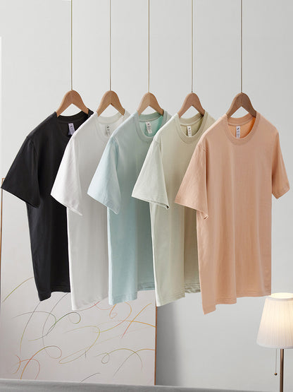 Summer cotton short-sleeved casual T-shirt