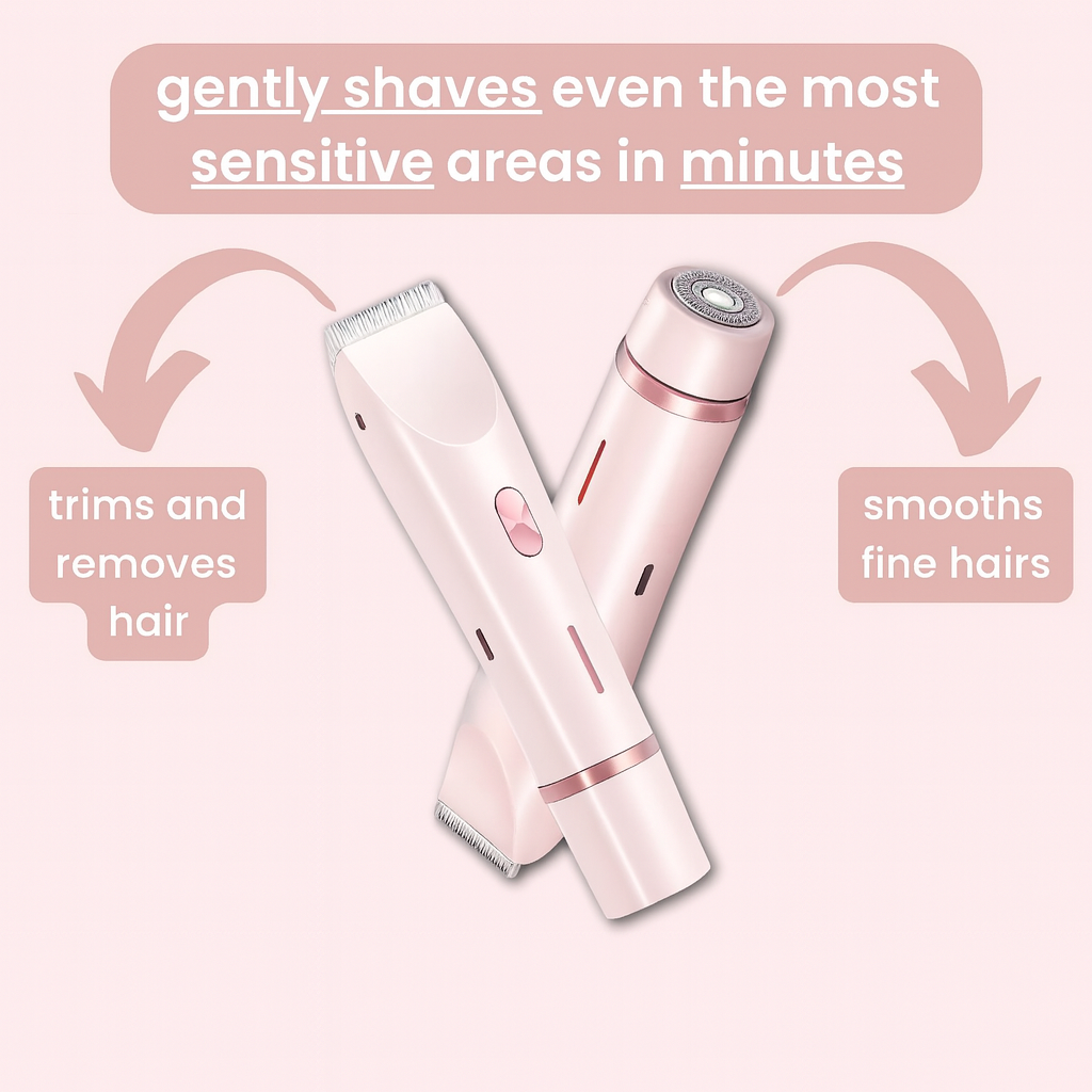 Silké™ 2-in-1 Dual-Head Shaver