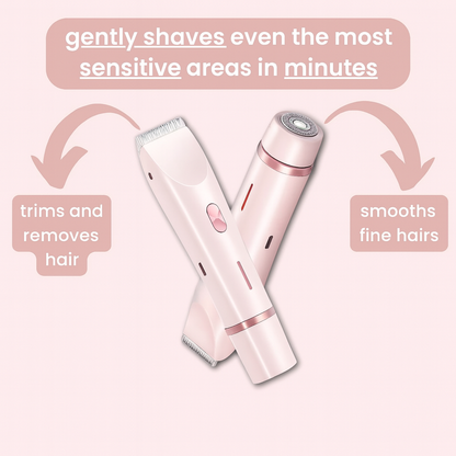 Silké™ 2-in-1 Dual-Head Shaver