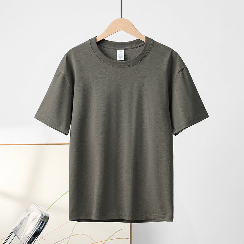 Summer cotton short-sleeved casual T-shirt