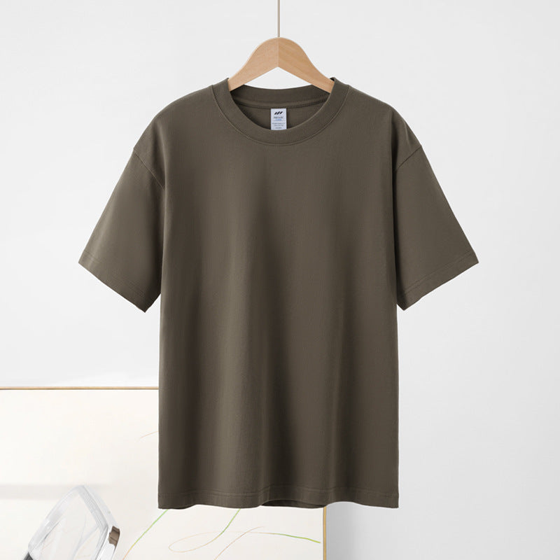 Summer cotton short-sleeved casual T-shirt