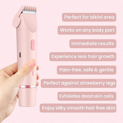 Silké™ 2-in-1 Dual-Head Shaver